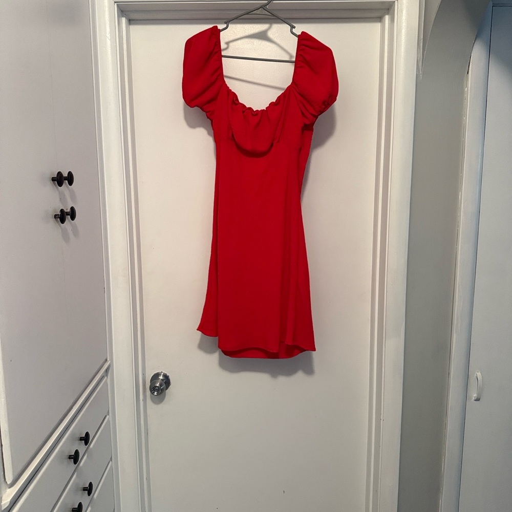 Altar'd State Scarlet Mini Dress